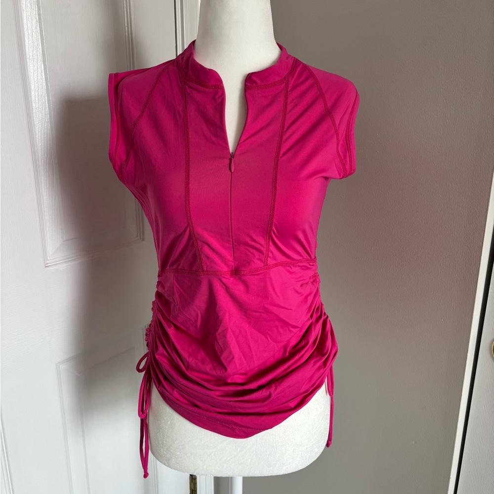 Athleta Fuchsia Sleeveless Top